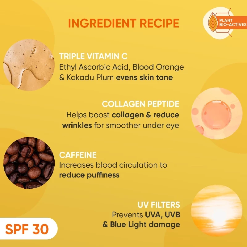 Dot & Key Vitamin C + E Super Bright Under Eye Cream, 20 ml-4.webp